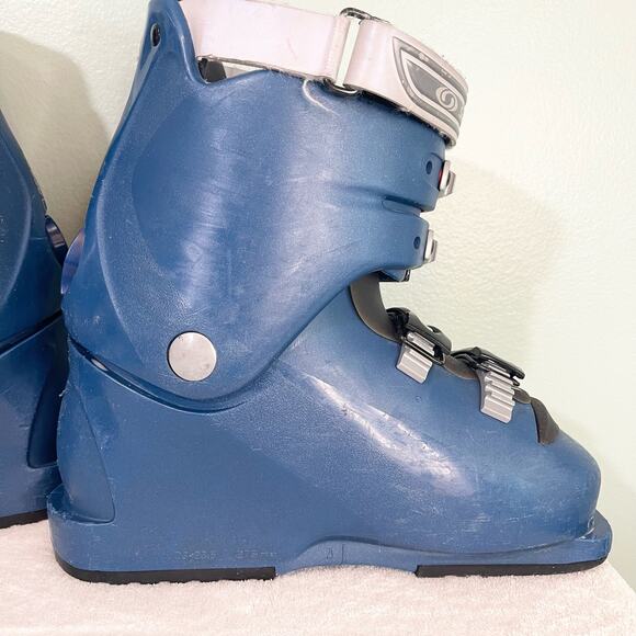 Salomon Women's Blue Snowboard Performa 5.0 Sports Winter Ski Boots Size 5.5 - Picture 7 of 16